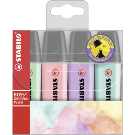 Boss Pastel Wallet Of 4