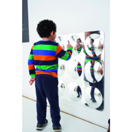 tickit Children&#039;s Giant 9 Domed Convex Acrylic Mirror