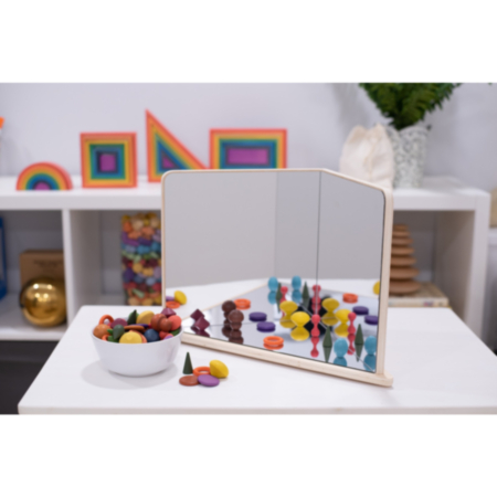 tickit Early Years Wooden 4 Way Mirror