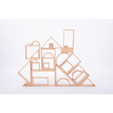 tickit Early Years Natural Architect Building Blocks Set - Pack of 28