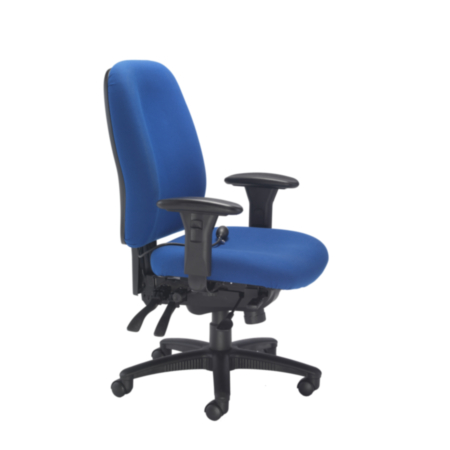 Vista High Back Ergonomic Office Chair - Royal Blue