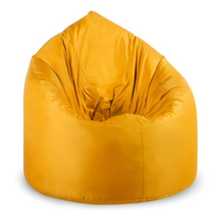 Large Ochre Sturdy Breakout Bean Bag Chair - Adult Size
