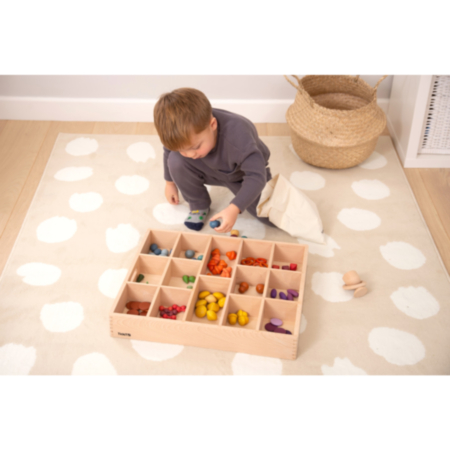 tickit Early Years Wooden Divider Sorting Tray - 14 Way