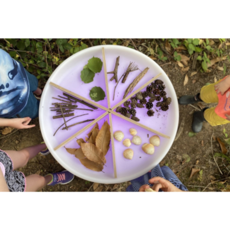 tickit Sensory Mood Discovery Table + Wooden Discovery Dividers Set
