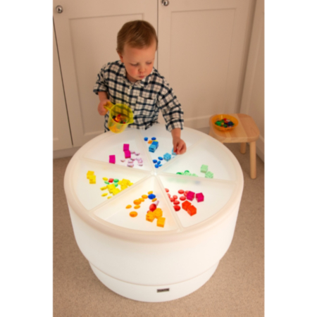 tickit Sensory Mood Discovery Table includes Discovery Trays