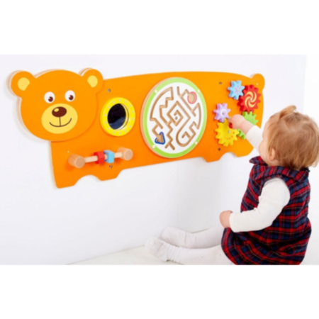 tickit Bear Activity Wall Play Panel