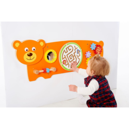 tickit Bear Activity Wall Play Panel