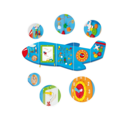tickit Aeroplane Activity Wall Play Panels