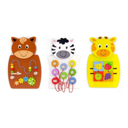 tickit Activity Wall Play Panels - Set of 3 