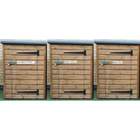 Wooden Self Select Storage Sheds