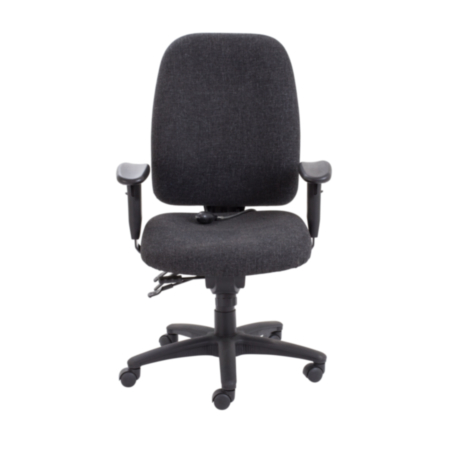 Vista High Back Ergonomic Office Chair - Charcoal