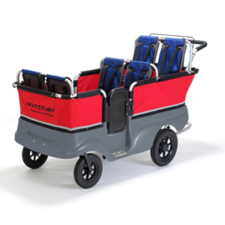 Early Years Outdoor Commercial Winther Standard Turtle Kiddy Bus - 6 Seater