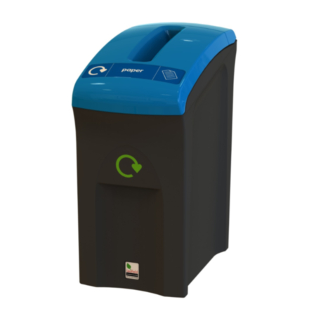Indoor Blue Slot Lid Mini Envirobin for General Use