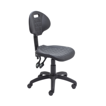 Factory Height Adjustable Black Chair with 2 Levers 