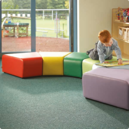 Bob and Weave Vinyl Childrens Soft Seating 