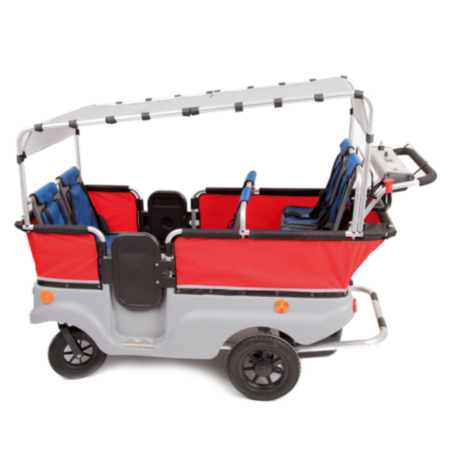 Sun Canopy for the Early Years E-Turtle Red Stroller Buses