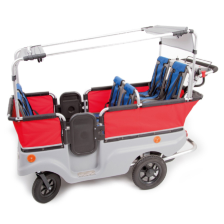 Sun Canopy for the Early Years E-Turtle Red Stroller Buses