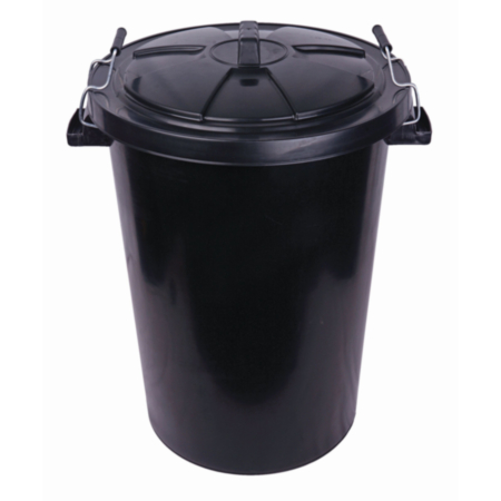 Black Dustbin 90 Litres