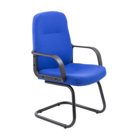 Canasta Visitor Fabric Chair - Royal Blue
