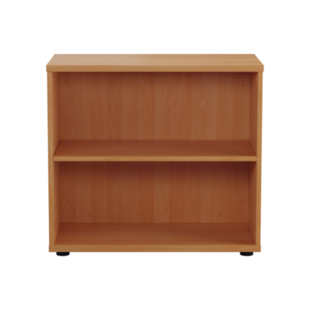 Desk High Book Case - Beech