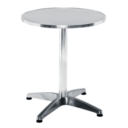 Plaza Aluminium Round Indoor and Outdoor Bistro Table