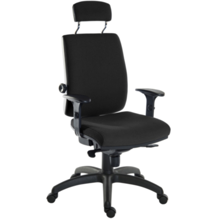 Ergo Plus Ergonomic Office Operator Chair With Headrest