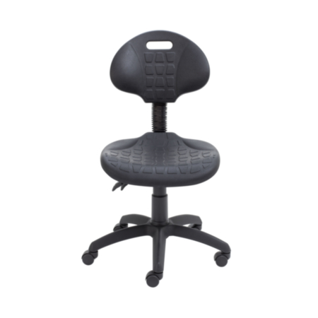 Factory Height Adjustable Black Chair with 2 Levers 