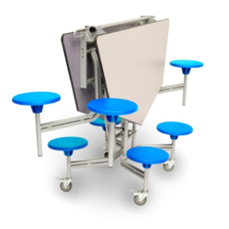 Spaceright 8 Seat Octagonal Folding Dining Unit