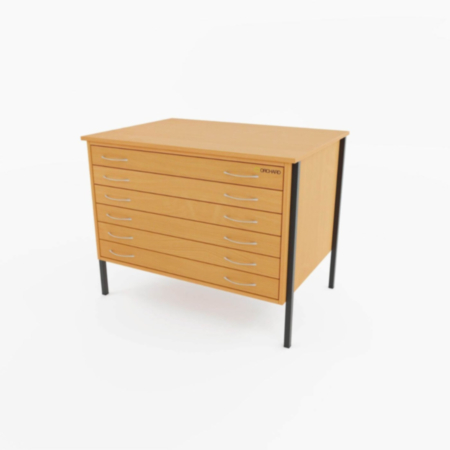 Heath A1 6 Drawer PlanChest