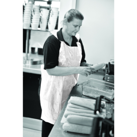 White Aprons - Pack of 200