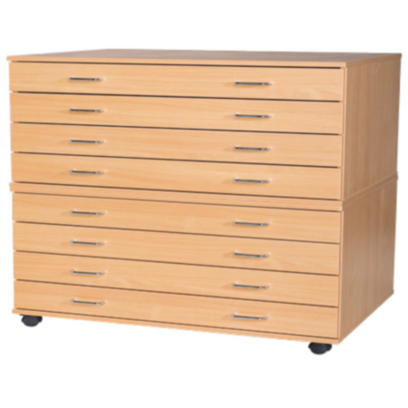 Heavy Duty 8 Draw A1 Plan Chest