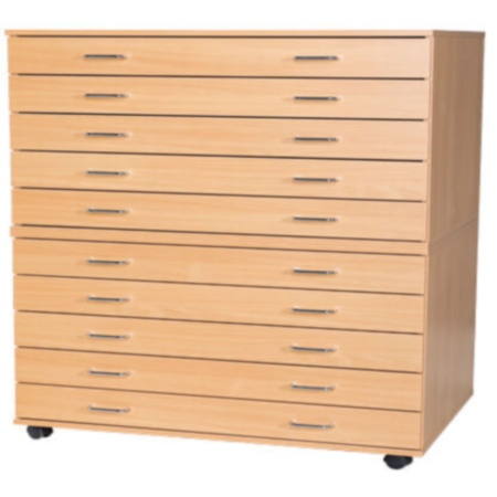 Heavy Duty 10 Draw A1 Plan Chest