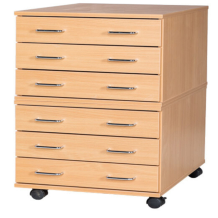 Heavy Duty 6 Drawer A2 Plan Chest