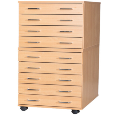 Heavy Duty 9 Drawer A2 Plan Chest