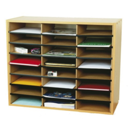24 Section Literature Classroom Organiser
