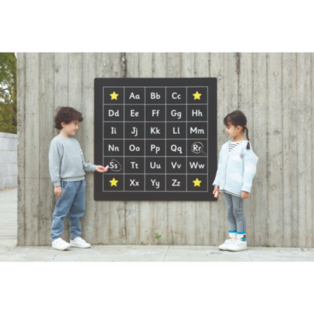 Early Years Outdoor Alphabet Chalkboards