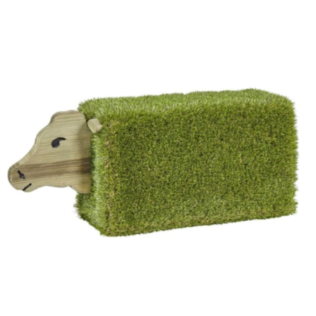 Timotay Outdoor Playground Sensory Grass Cow Seating