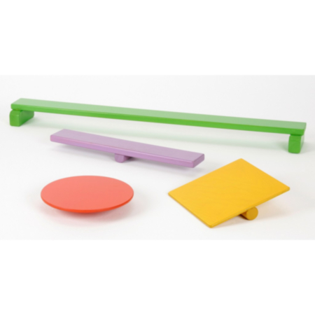 Indoor 4 Piece Wooden It&#039;s All about Balance Set for Primary Schools