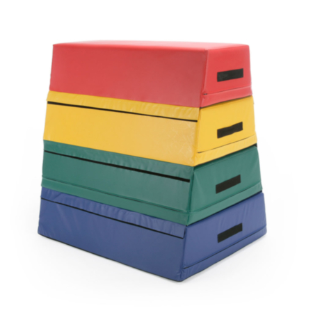 Indoor Primary School 4 Tier Foam Vaulting Box for Physical Education and Gymnastics 