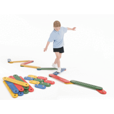 Indoor Physical Education Balance ActivZigZag Set for Primary Schools