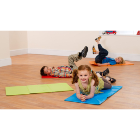 Classroom 3 Section Folding Activity Mats - Pack of 24