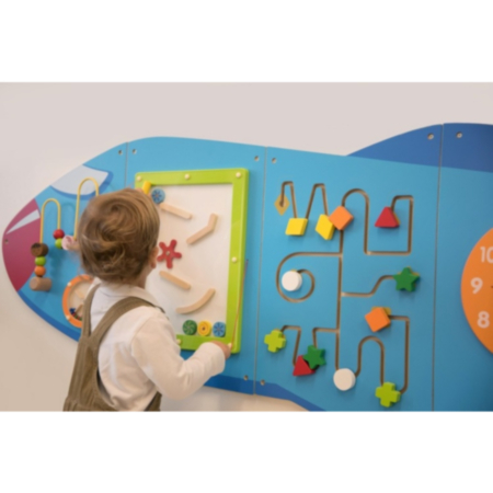 tickit Aeroplane Activity Wall Play Panels