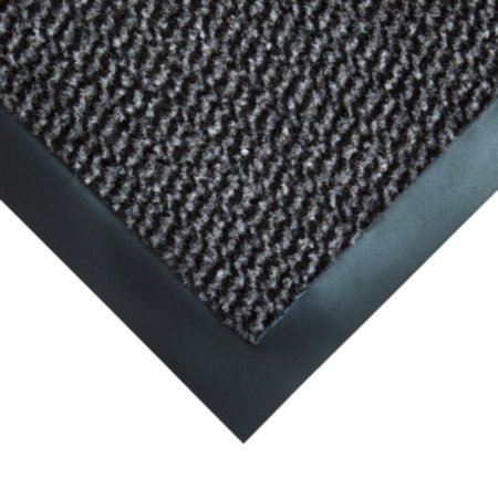Vynaplush Mat 91x150cm Black-steel  Pack 2