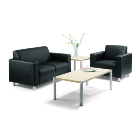 Reception Rectangular Coffee Table - Beech