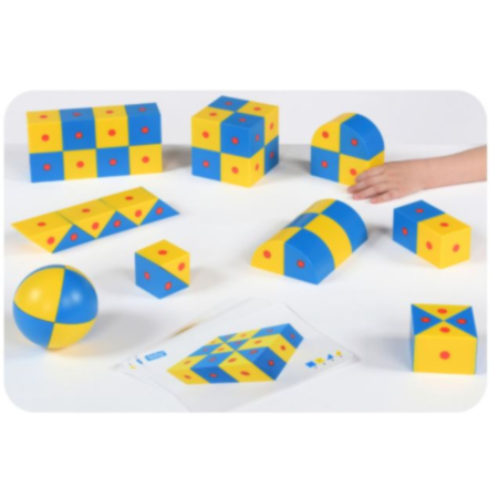 Educational Advantage Magnetic Geometry Class Set