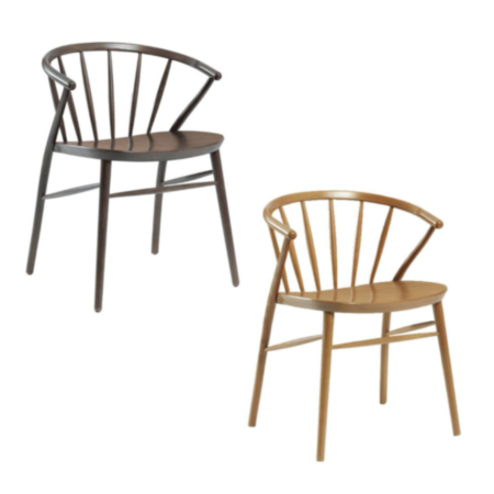 Albany Spindle Back Restaurant Bistro Arm Chair