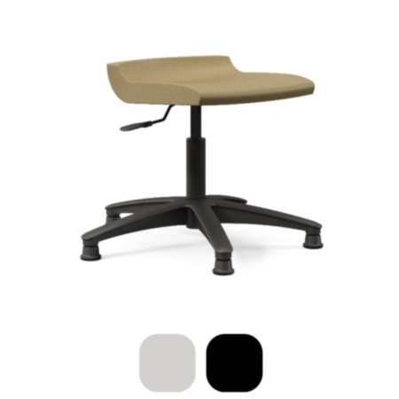 Wood Mix Postura Plus Low Task Stool