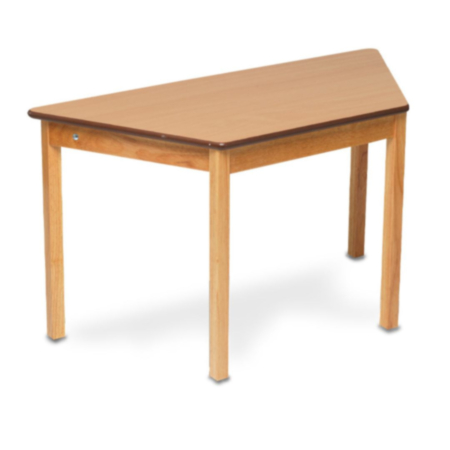Tuf Class Trapezoidal Wooden Classroom Table