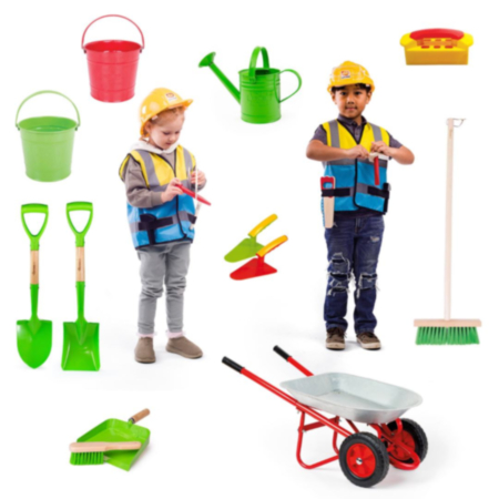 Childrens Builders Role Play Set