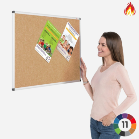 Eco-Colour Aluminium Framed Resist-a-Flame Boards